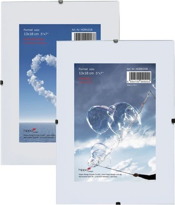 Cliprahmen 10,5x15 cm bis 70x100 cm, Normal, Antireflex und Acrylglas
