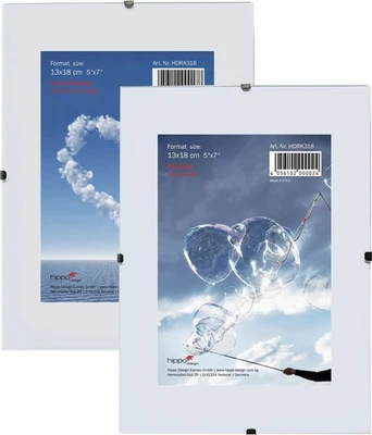 Cliprahmen 10,5x15 cm bis 70x100 cm, Normal, Antireflex und Acrylglas - Bild 1 von 4