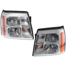 Driver and Passenger Side HID/Xenon Headlight For Cadillac Escalade 2003-2006