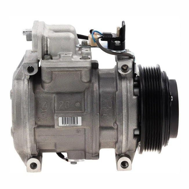 AC Compressor OEM Denso 10PA20CH fits Mercedes-Benz 300SD, 400E, 500SEC, 5... QR - Image 3 of 4