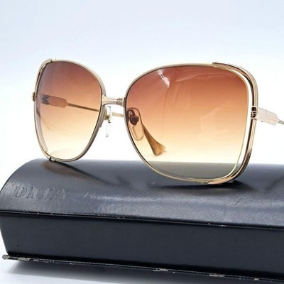 Dita Brown Men's Sunglasses with Case