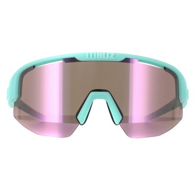 Bliz Sunglasses Matrix Small ZB7007-0530 Matte Pastel Mint Brown Rose Mirror