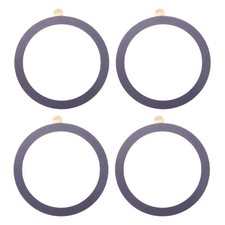 55x0.4mm ODxT Universal Wireless Metal Ring Sticker, 4 Pack, Dark Purple
