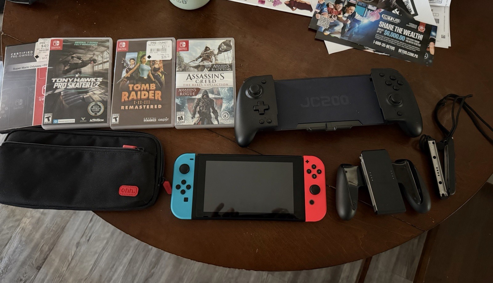 Nintendo Switch With Tons Of Extras