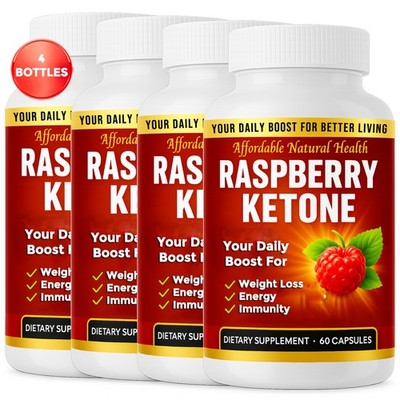 Pure Raspberry Ketone Diet Pills Fat Burner Works Fast For Women and Men 1000 mg