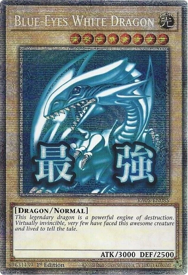 Blue-Eyes White Dragon RA05-EN085 Rarity Collection 5 for sale | eBay