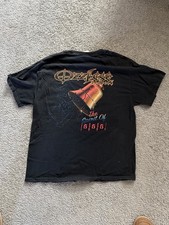 OzzY Osbourne 2004 Ozzfest OzzY For President Vintage Shirt Size Lg ✌️