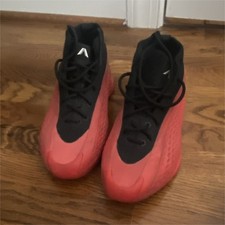 adidas AE 1 Red/Black Mid Top Lace-Up Athleti...