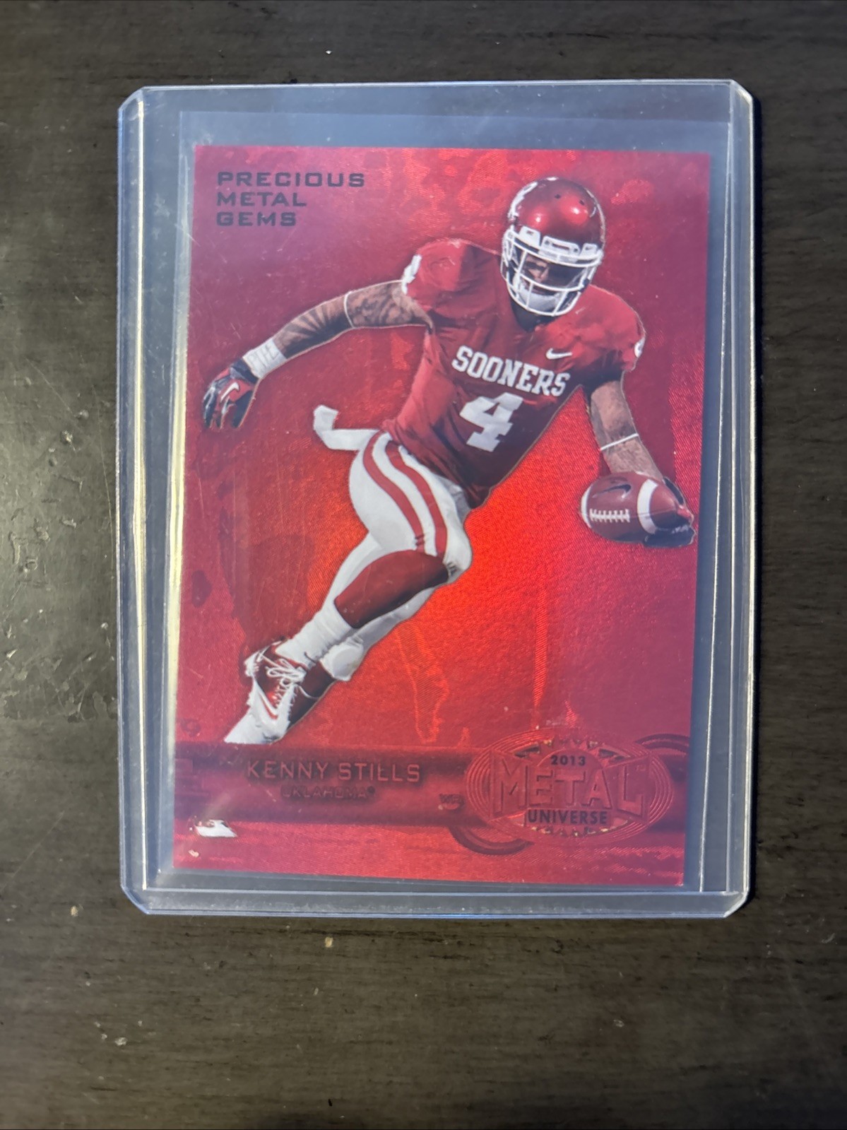 Kenny Stills Fleer Retro 1997-98 Metal Universe #M148 Precious Metal Gems Red