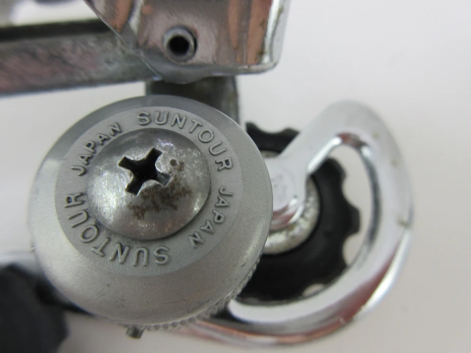 Juego de desviador delantero vintage SunTour AR jaula larga y héroe bicicleta de turismo de carretera Foto 4 de 4