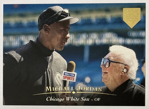 Michael Jordan [Electric Diamond] #200 1995 Upper Deck card