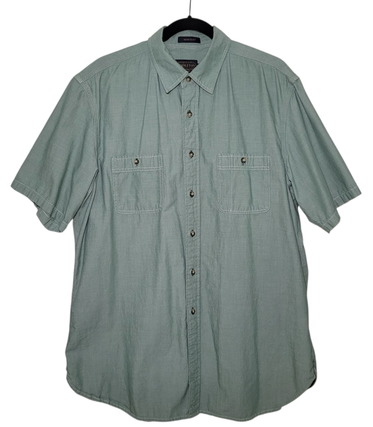 Pendleton Berkeley Button-Down Shirt Short Sleeve… - image 10