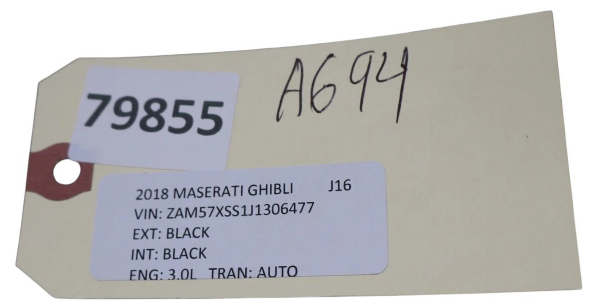 14-20 Maserati Ghibli Speedometer Instrument Cluster Gauge Black 670105343 Oem