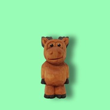 Moose Caricature - 3" Tall - Handmade and signed by seller