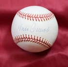 Gino Cimoli Autograph National League ONL Signed Baseball