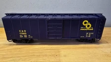 CMP Crown Model Products Chesapeake & Ohio C&O Train Box Car No. 17863 Purple