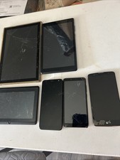 Lot of 3 Tablets and 3 Cell Phones Insignia LG Polaroid As-Is Untested