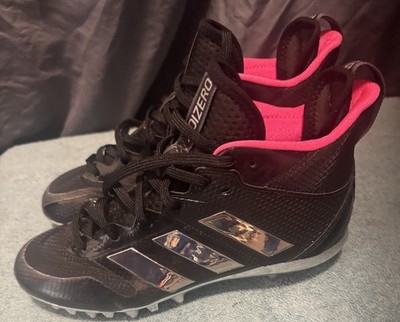 Adidas Adizero Lacrosse PLL Chrome PE Cleats Black Men s Size 5 FX8035