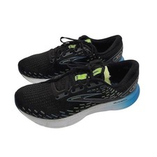 Brooks Glycerin GTS 20 Mens 10 Black Blue Running Shoes 1103821D096
