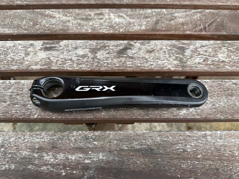 Shimano GRX FC-RX810 crank arm with 4iiii power meter 172.5mm (READ DESCRIPTION)
