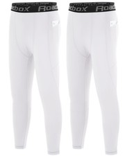 Boys Compression Pants, Youth Athletic Sports Legging with Pocket, Base Layer...