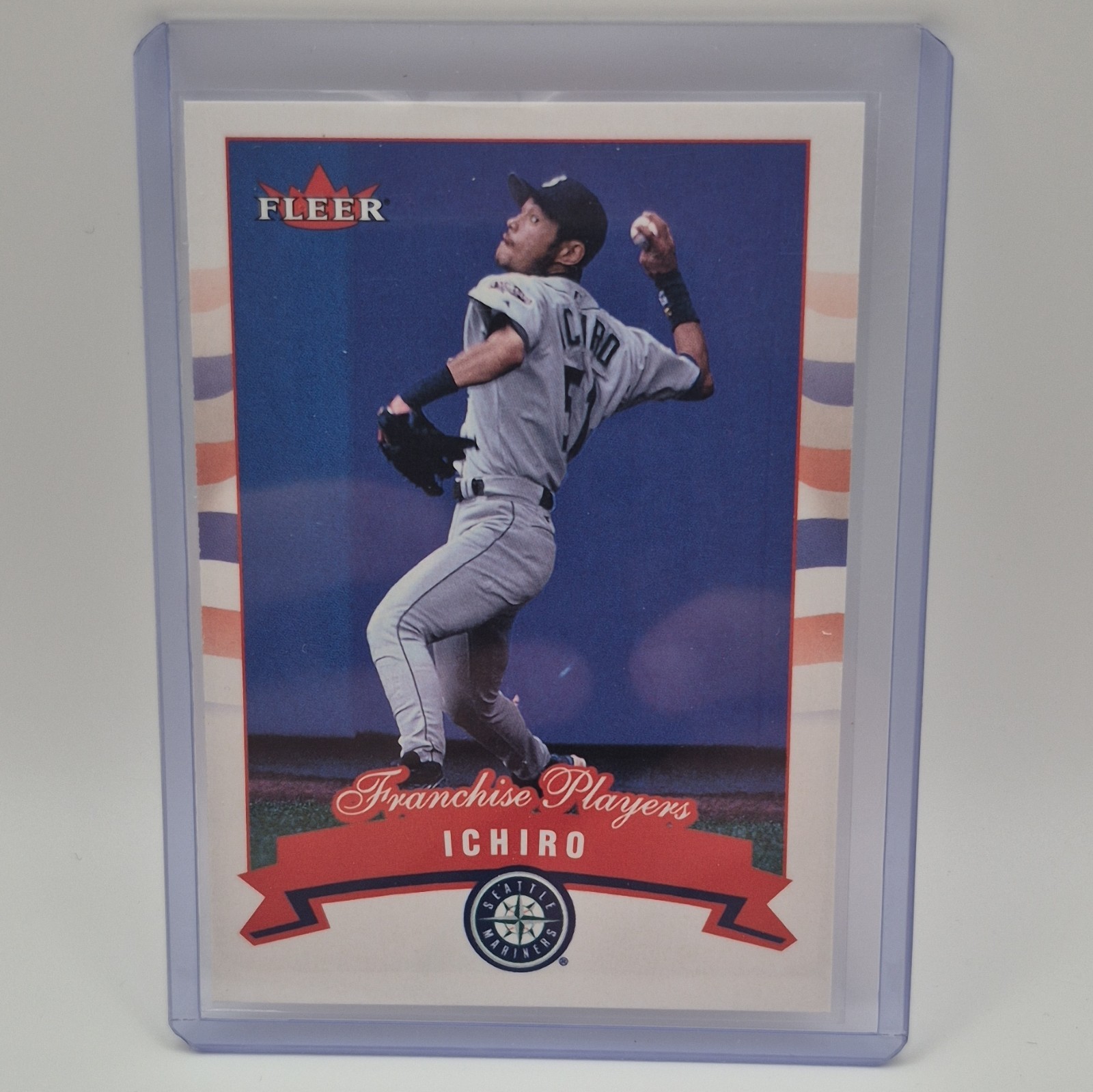 💥Fleer 2002 Fleer Franchise Players Insert Ichiro Suzuki #26 Seattle Mariners💥