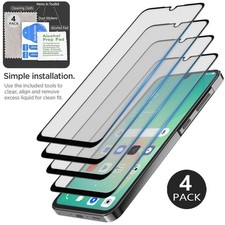 4X/8X Clear For Samsung Galaxy A26 Case Friendly Tempered Glass Screen Protector