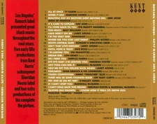 VARIOUS ARTISTS ROMARK RECORDS: KENT HARRRIS' SOUL SIDES NEW CD