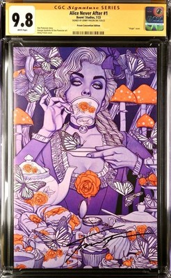 Alice Never After #1 Virgin Boom Studios CGC 9.8 Signed Jenny Frison