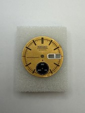 SEIKO 6139-6012 Cronografo Quadrante Occhio di Gatto Dorato Vintage Patina