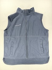 Swanndri Vest Men?s Blue Wool New Zealand Jacket Heavyweight Hiking Field Sz S