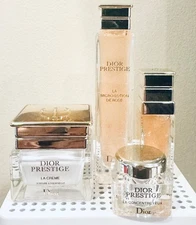Dior Prestige La Micro Huile De Rose Skincare set 4pc with Gift bag. NEW