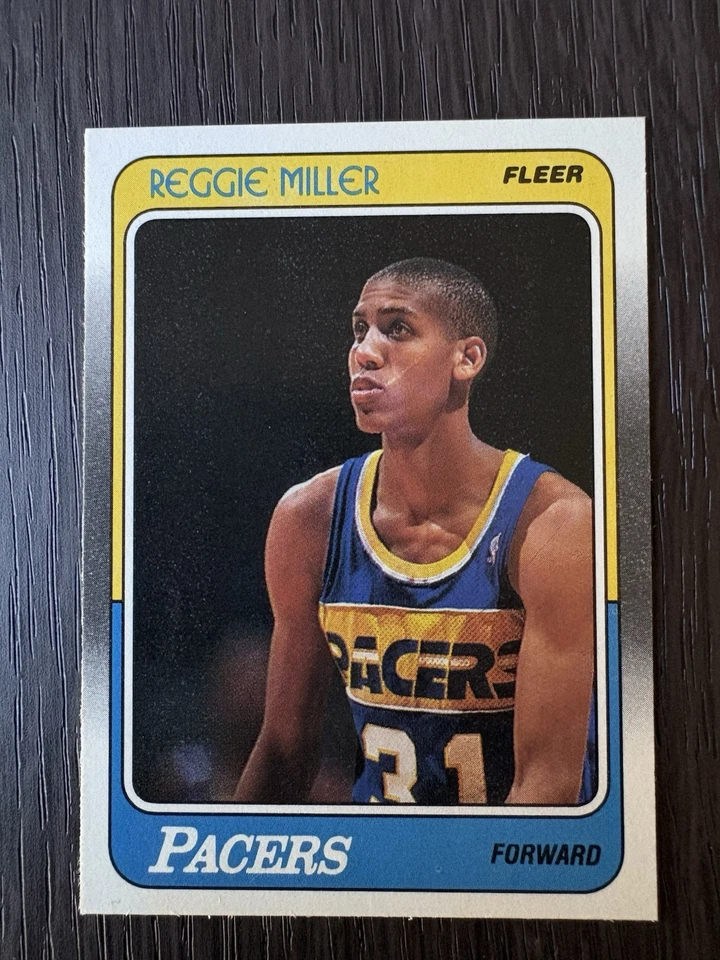 Fleer Reggie Miller 1988 Foto 4 de 4