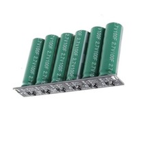1 PCS 2.7V 100F Supercapacitor Board Farad Capacitor 16V 16.6F Winding 12V