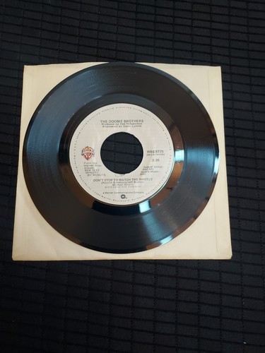 The Doobie Brothers~What A Fool Believes & Don'T Stop To Watch The Wheels 7" LP - Picture 4 of 4