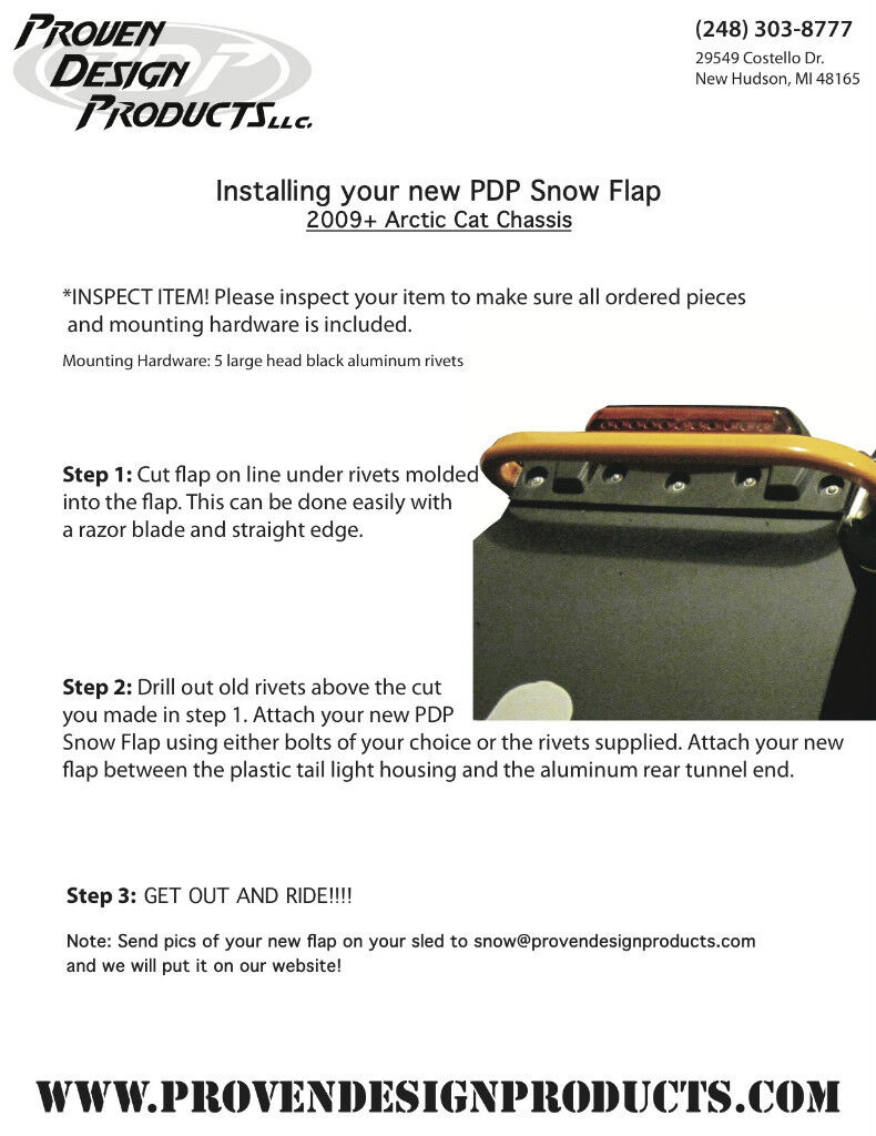 Arctic Cat Sno Pro Racer 500/600 Snowmobile Flap, Snow Flap Arctic Cat Sno Pro Racer 500/600 Snowmobile Flap, Snow Flap