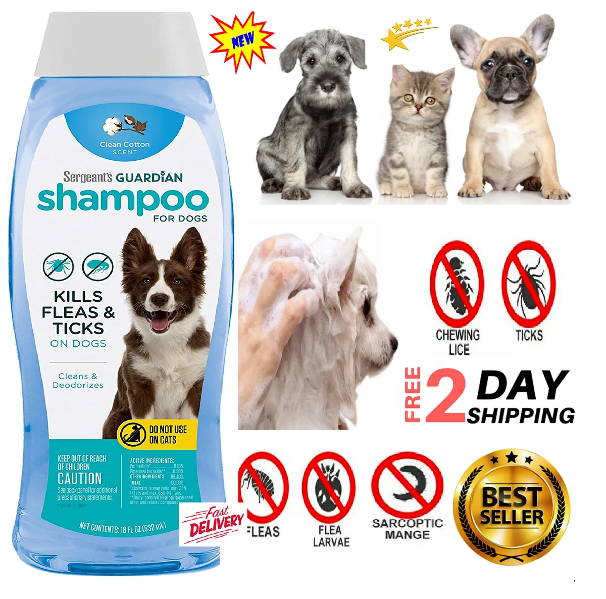 Dog shampoo cheap for garapata