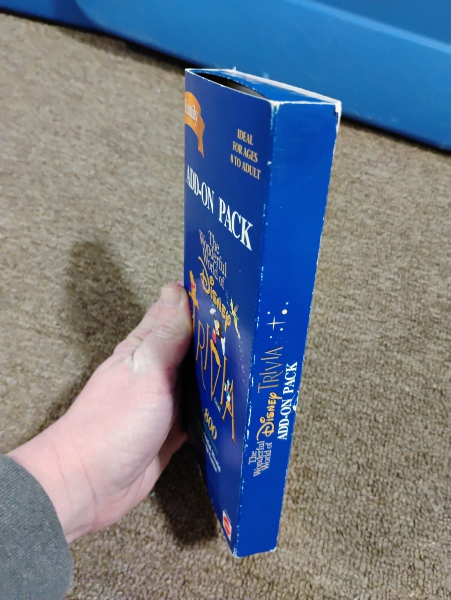 Vintage 1998 Disney Trivia Game Add-on Pack Family | eBay