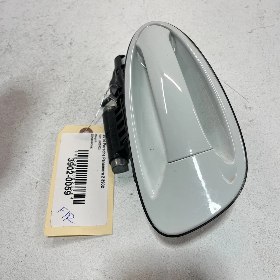 Bisel de manija lateral del pasajero delantero derecho Porsche Panamera 2010-2016 OEM Foto 3 de 4