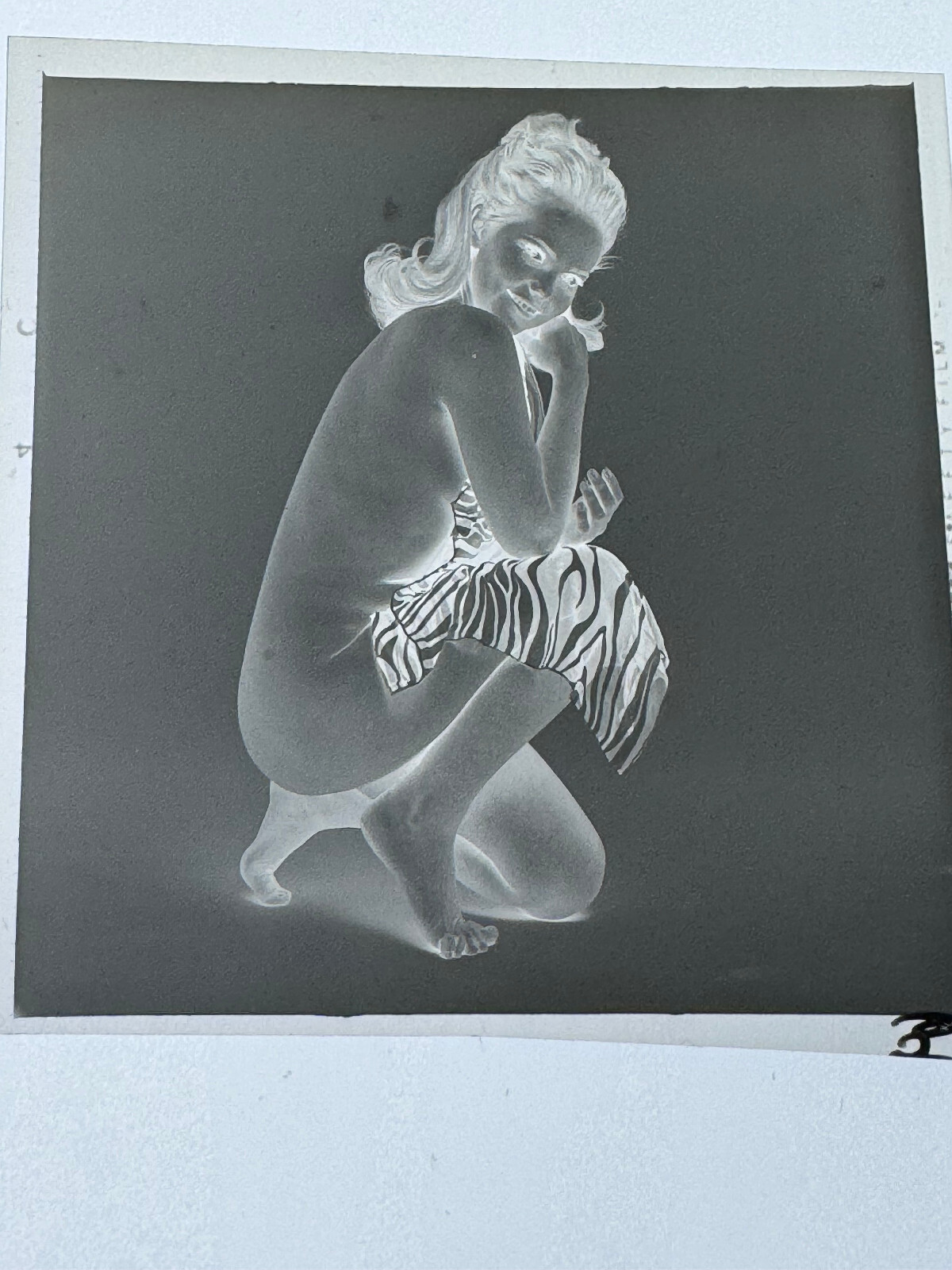 1960s Pretty Amateur Nude Model 2 1/4 " Negative | eBay