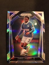 2020-21 Panini Prizm EPL Tariq Lamptey Silver Prizm Rookie Card #171 Brighton. rookie card picture