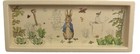 BEATRIX POTTER Melamine Peter Rabbit Tray Dresser Nursery Plaque