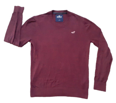 Hollister  HERREN PULLOVER STRICKPULLOVER MIT LOGO  Gr. S Top Zustand
