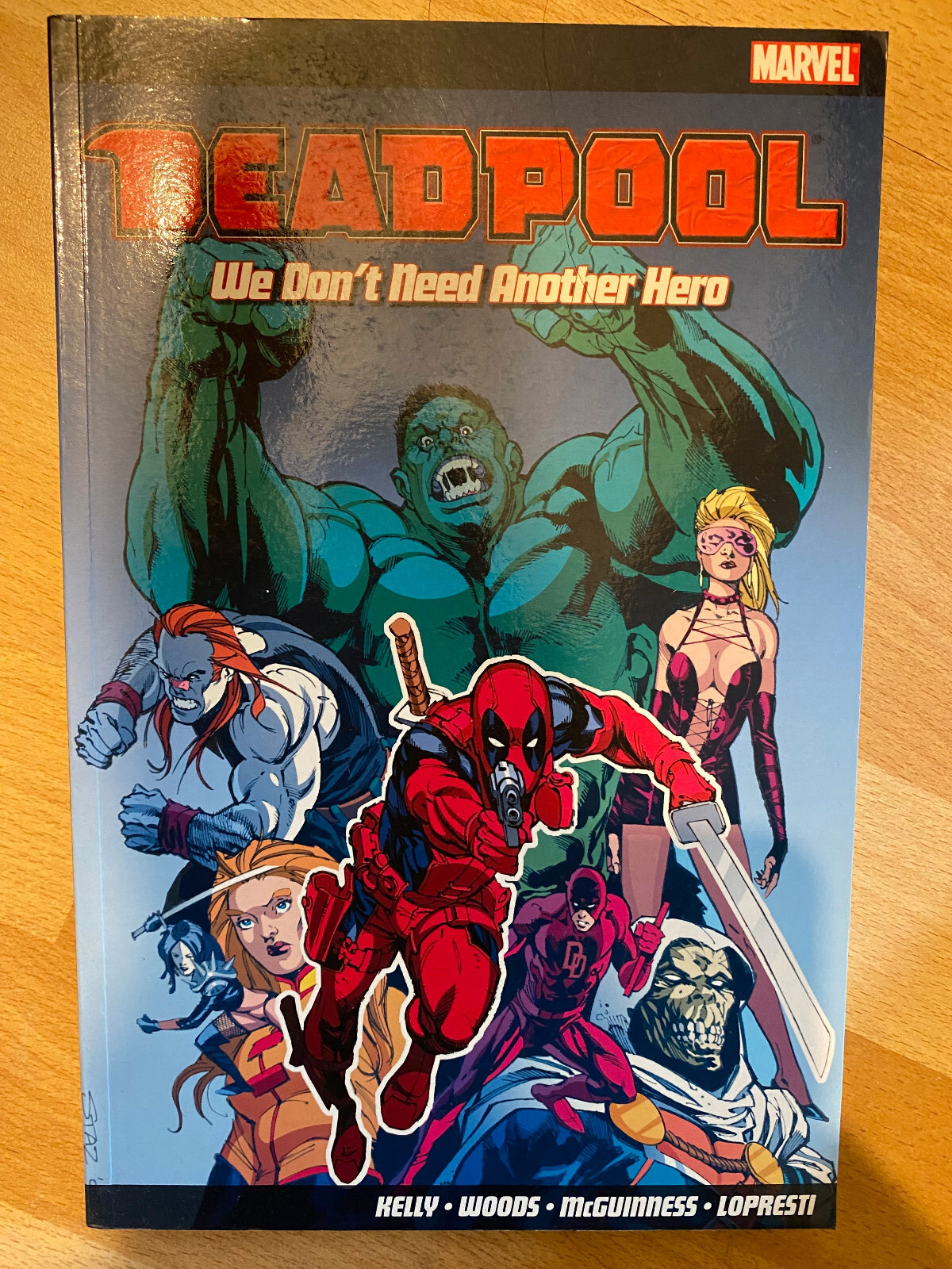 Deadpool We Don't Need Another Hero Paperback TPB Graphic Novel Ed McGuiness