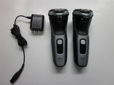 (2) Philips Norelco Series 3000 S3311 Rechargeable Men's Electric Shaver
