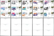 fdc venetia 2012 1687it1.15 Vini D.O.C. 15 envelopes as different