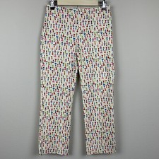 Esprit Juniors Novelty Print Pants 5/6 Y2K Straight Indie Retro Revival
