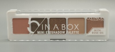 Catrice: 5 in a Box Mini Eyeshadow Palette - Rose Oil- 070 Elegant Khaki Look 4g