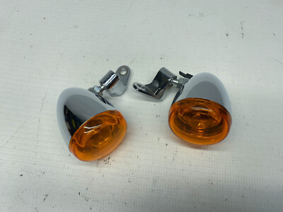 Harley Davidson Vorne Blinker Paar Pair Front turn signal indicator #2191
