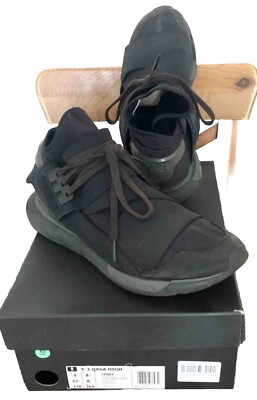 Y-3 Qasa High CBlack Gr 42
